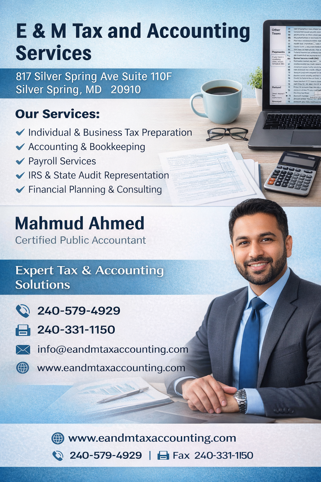 E & M Tax and Accounting Services profile